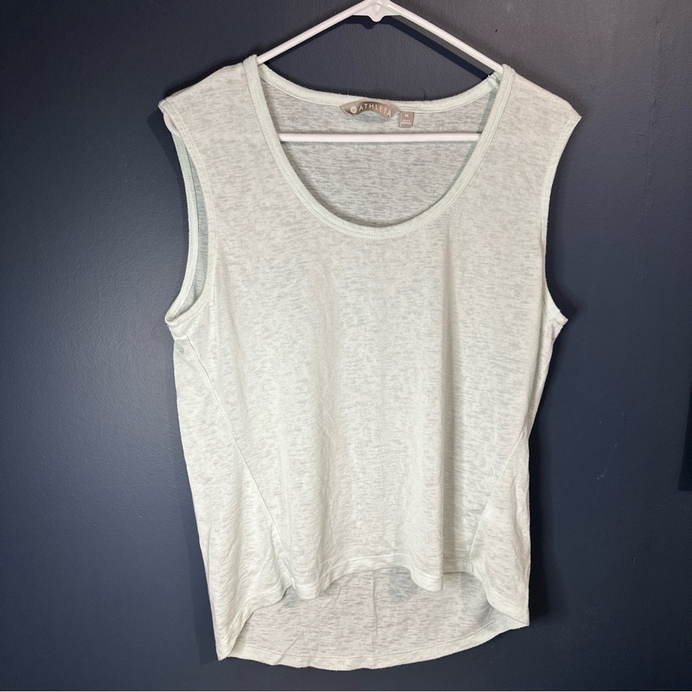 Athletes athleisure oversized tunic tank sized medium
